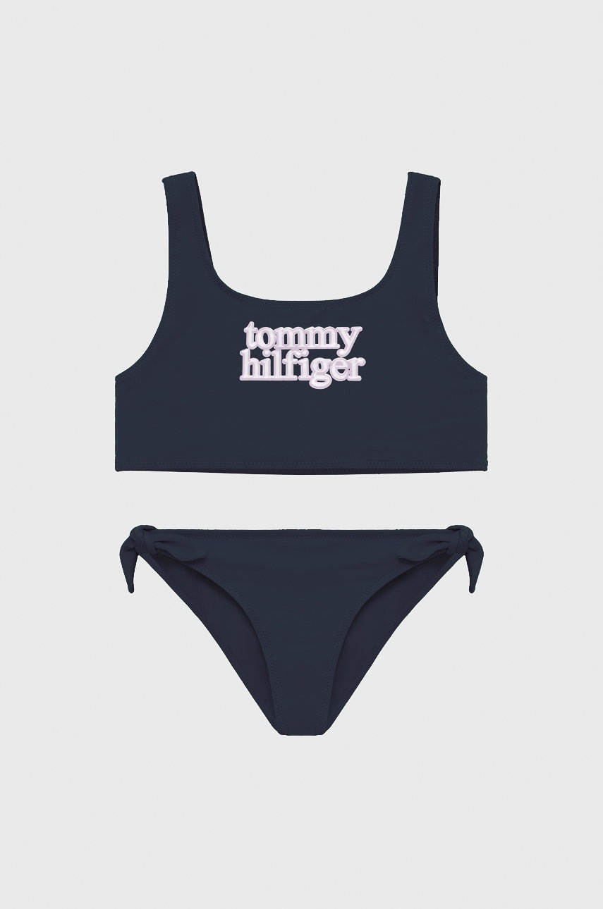 

Детски бански костюм Tommy Hilfiger в тъмносиньо, Тъмносин