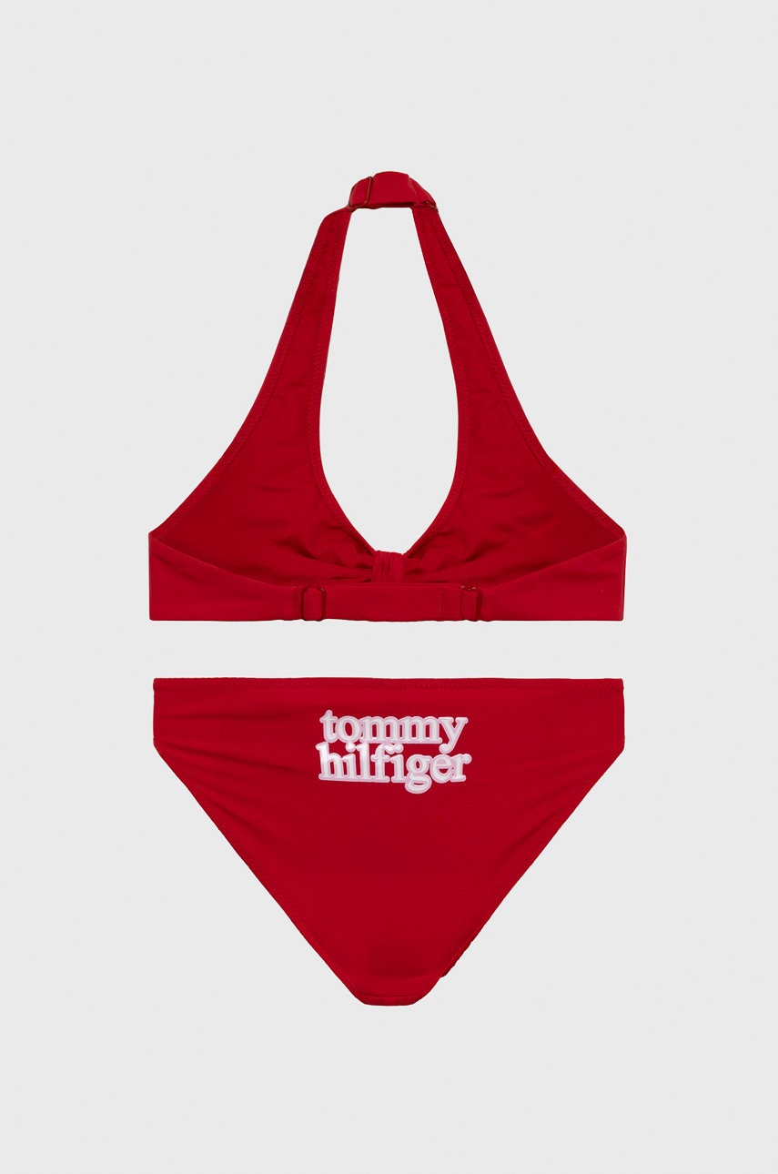 

Дитячий купальник Tommy Hilfiger колір червоний