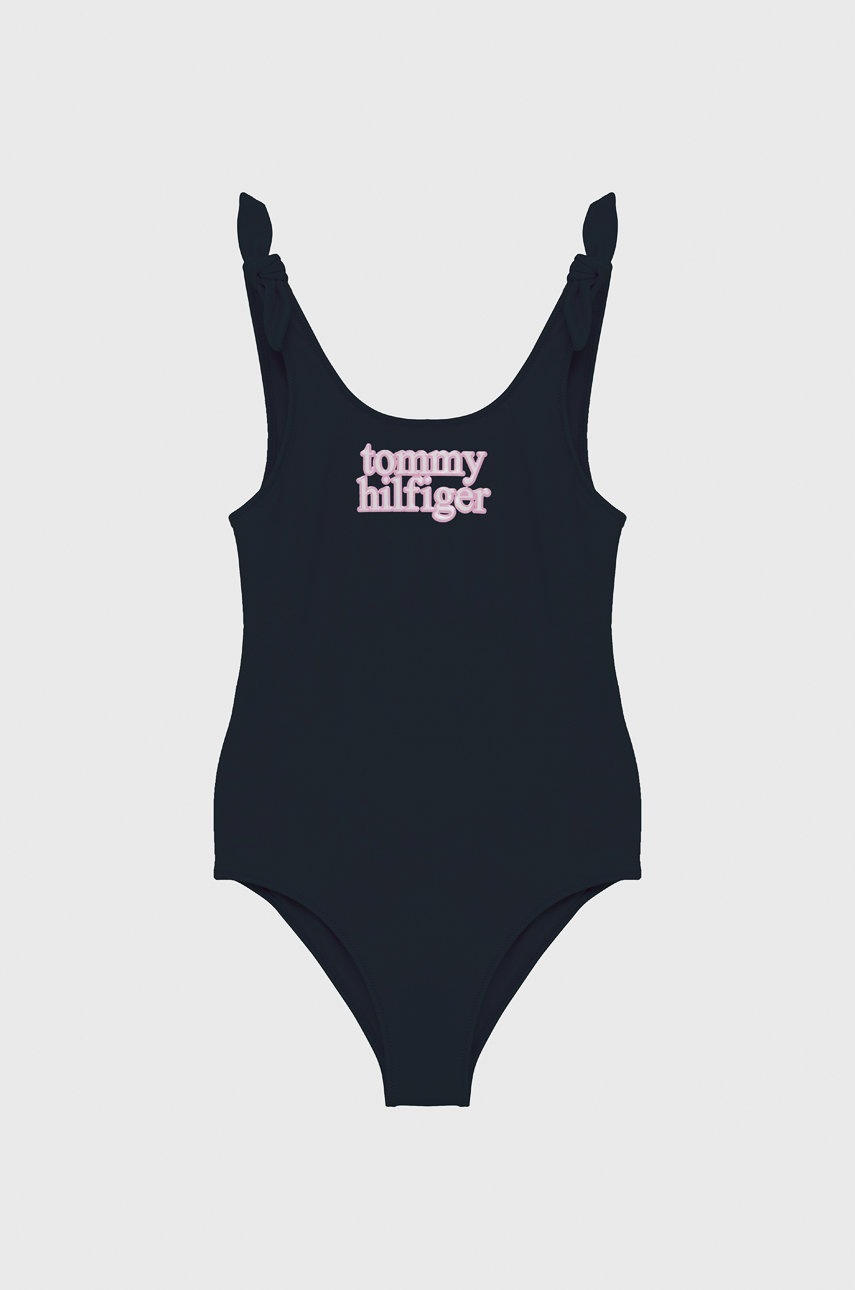 

Детски бански костюм Tommy Hilfiger в тъмносиньо, Тъмносин