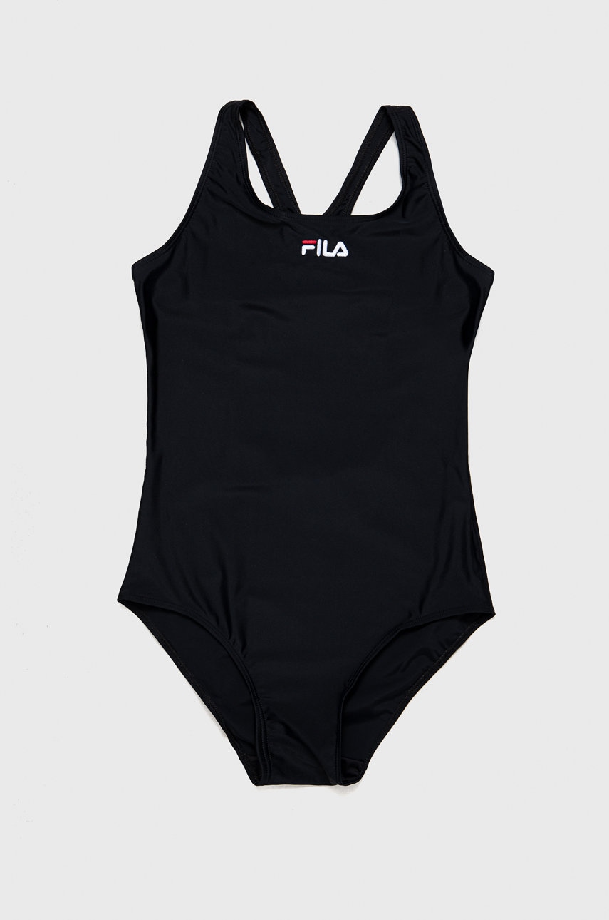 Детский слитный купальник Fila цвет чёрный Детский слитный купальник Fila цвет чёрный