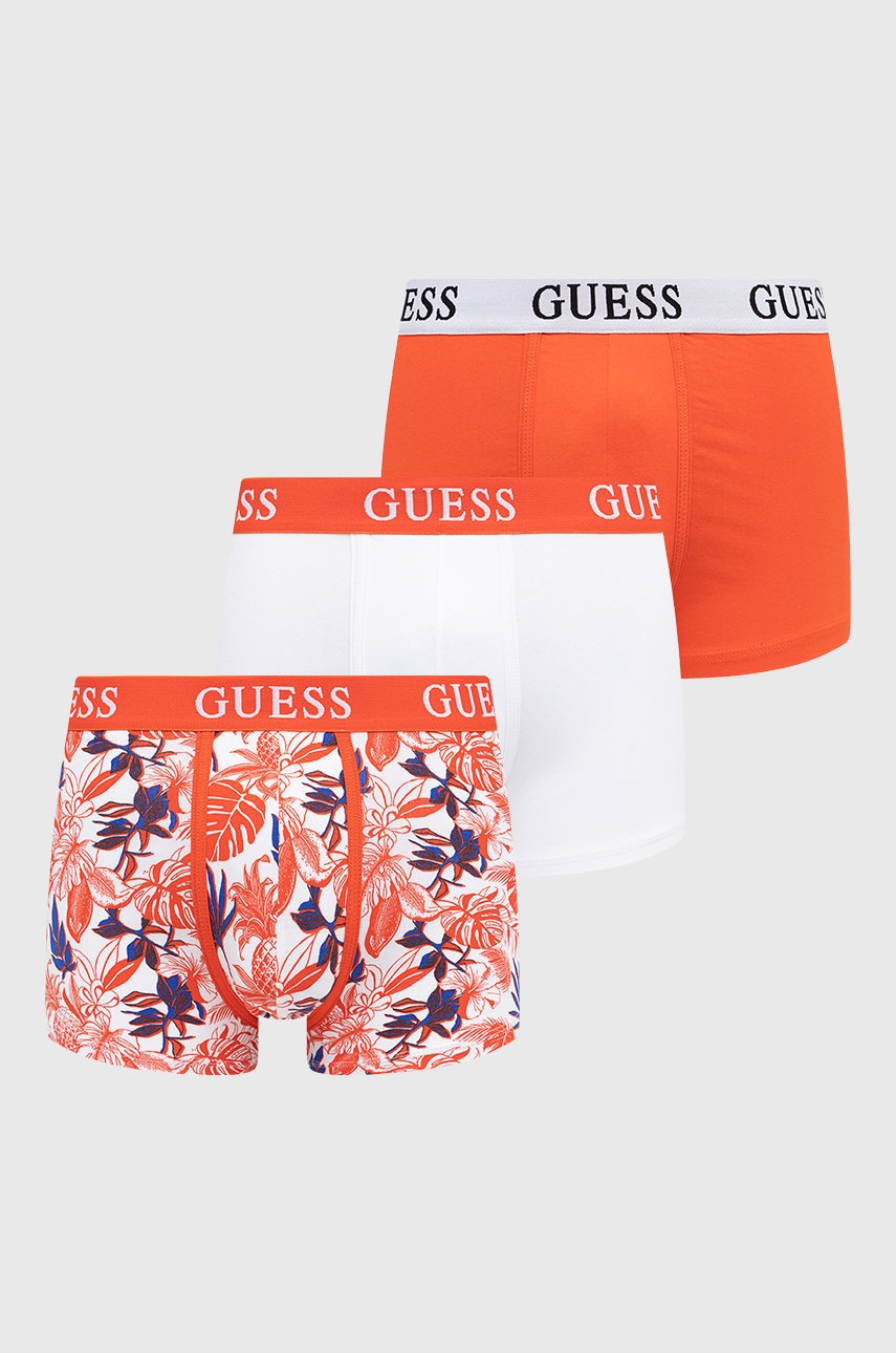 

Боксерки Guess (3 чифта) мъжки, Червен