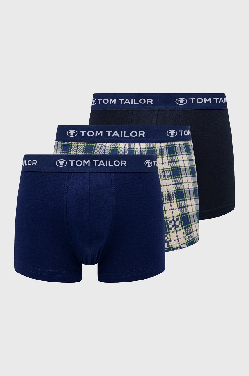 

Боксерки Tom Tailor (3-pack) в тъмносиньо, Тъмносин