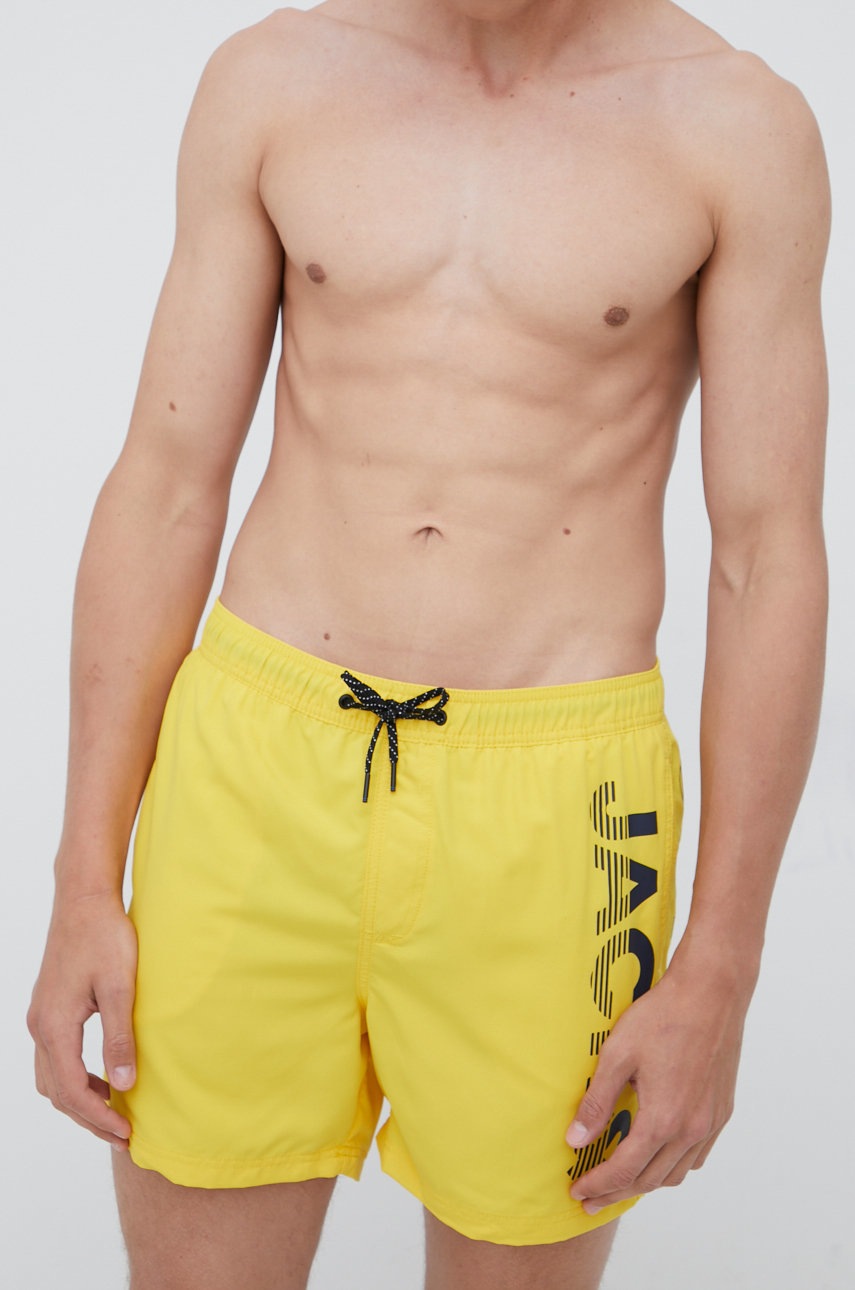 

Купальні шорти Jack & Jones колір жовтий