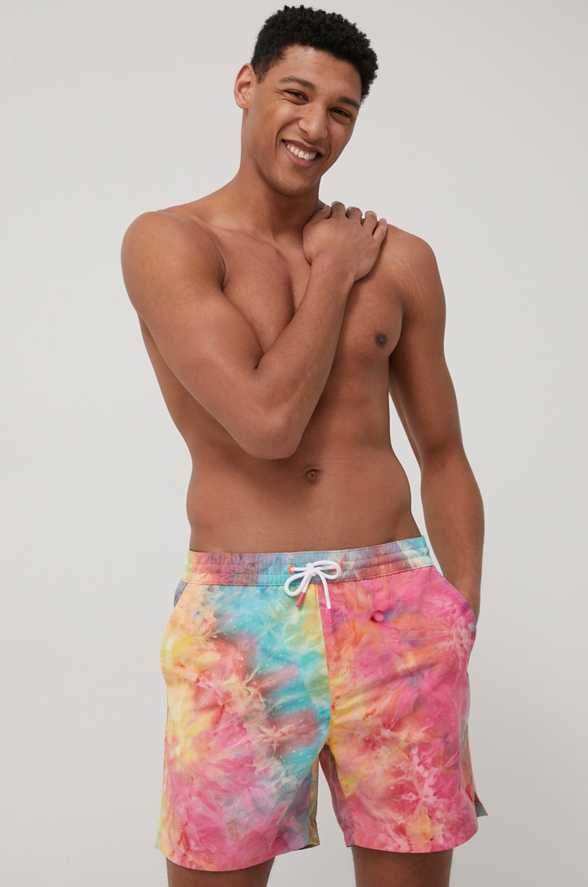 

Плувни шорти Guess в жълто, Жълт