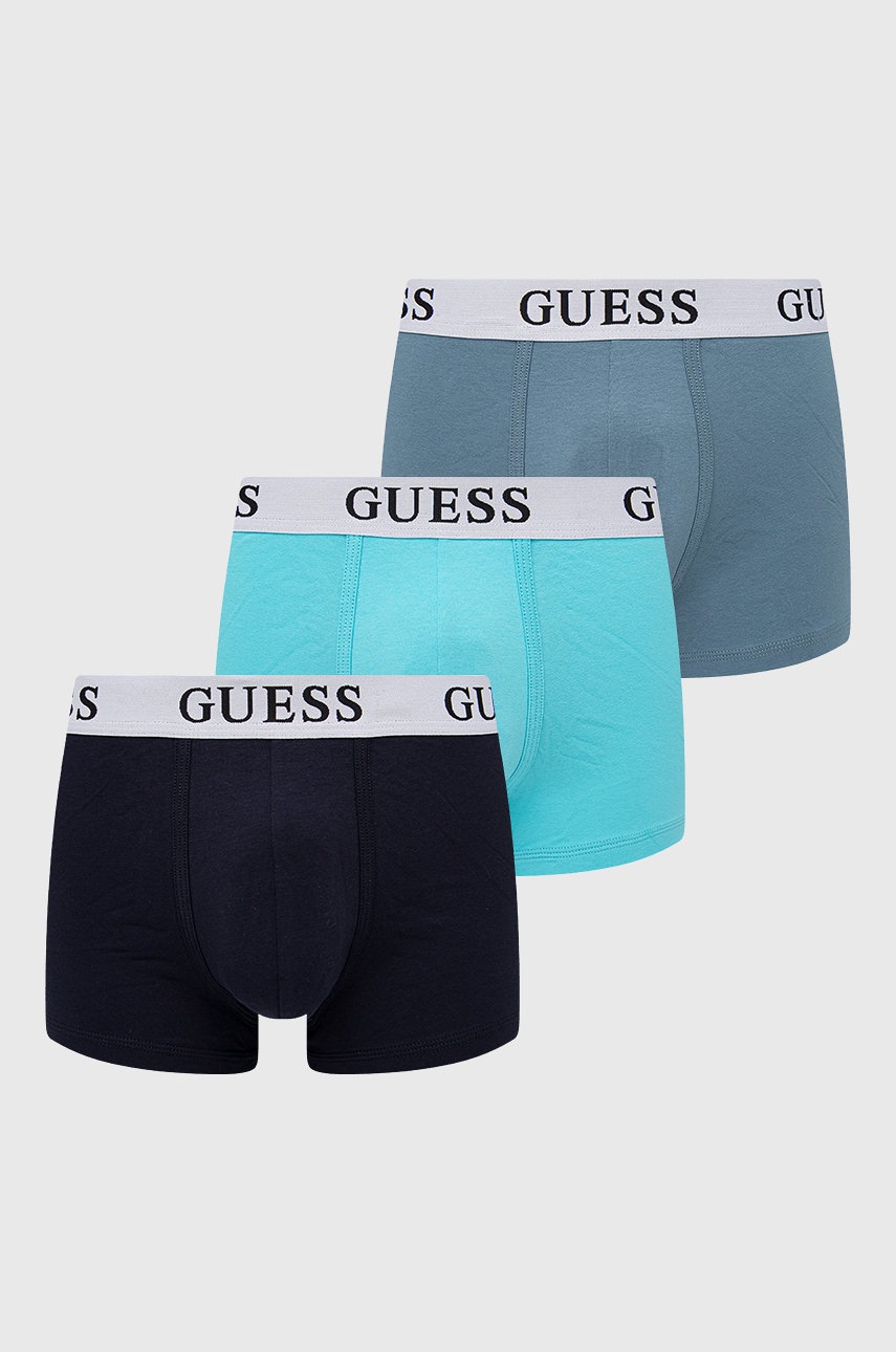 

Боксерки Guess (3 чифта) мъжки, Син