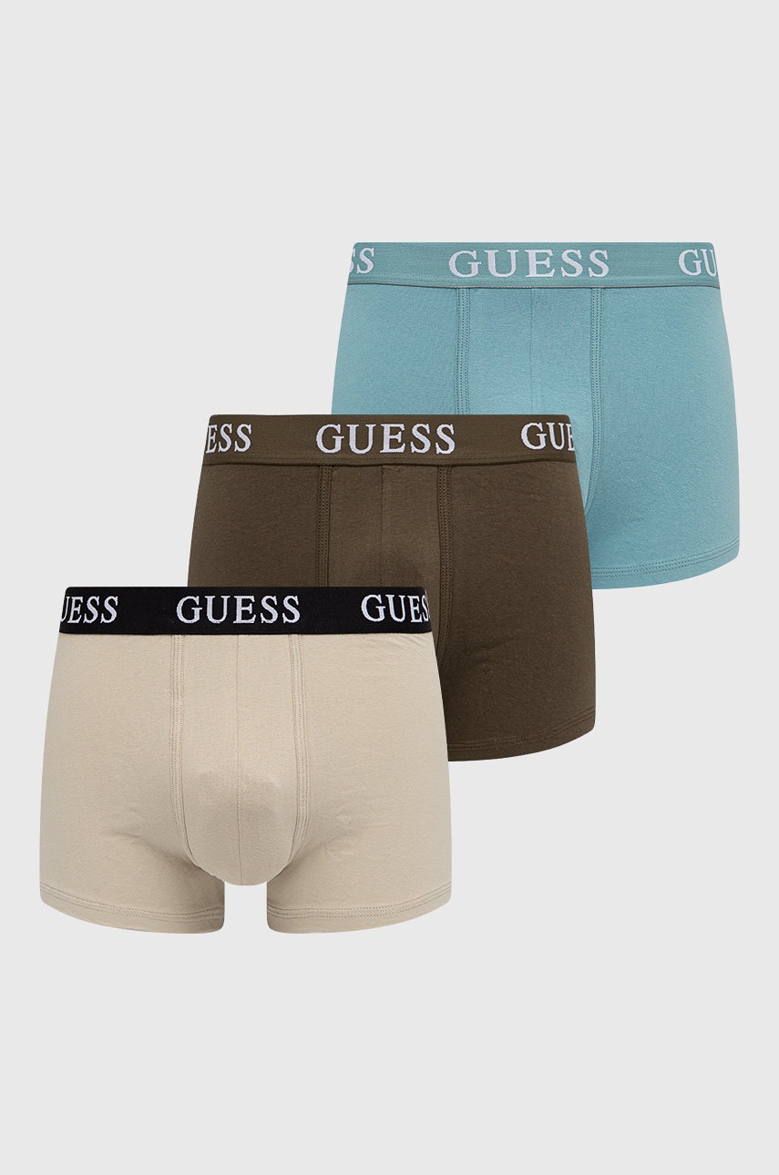 

Боксерки Guess (3 чифта) мъжки, Син