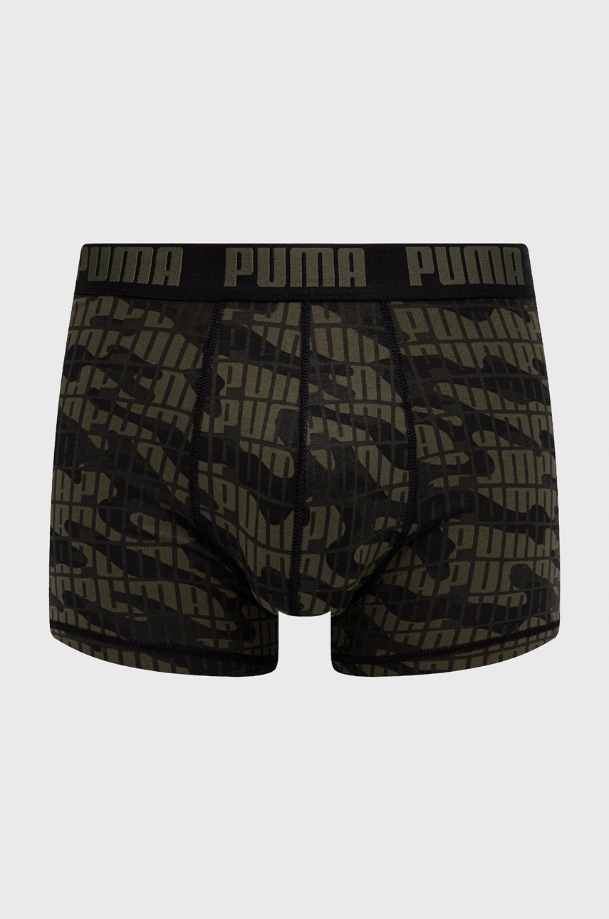

Боксеры Puma (2-pack) 935530 мужские цвет зелёный