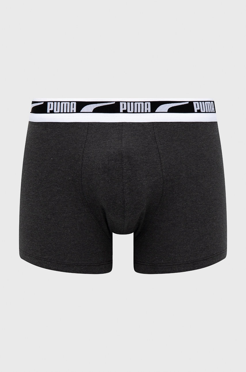 

Боксери Puma (2-pack) 935533 чоловічі колір чорний