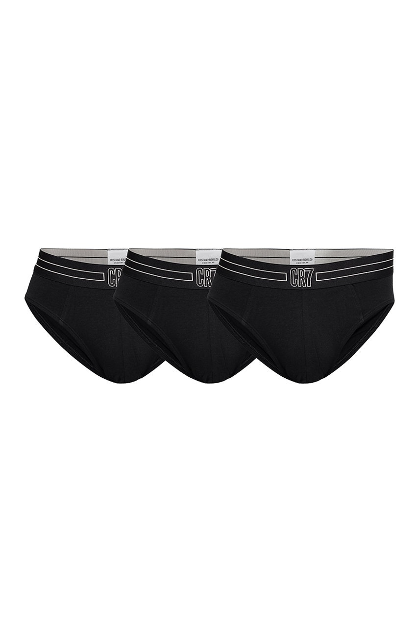 

Слипы CR7 Cristiano Ronaldo (3-pack) мужские цвет чёрный