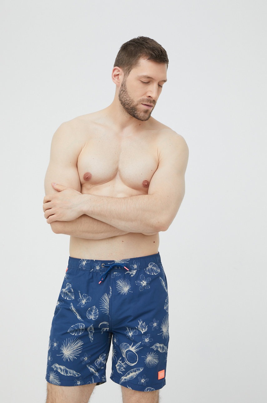 

Плувни шорти Scotch & Soda в тъмносиньо, Тъмносин