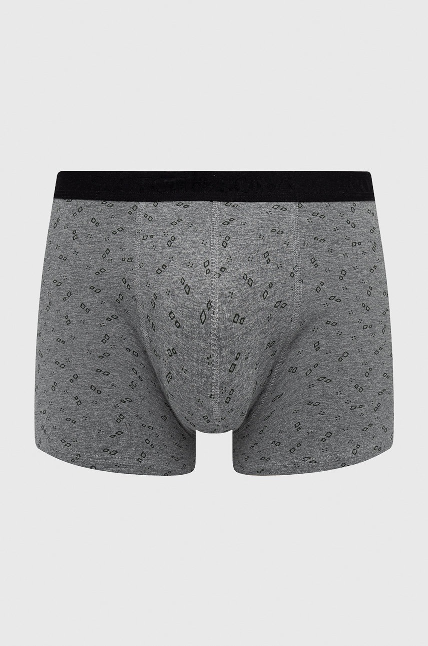 

Боксери Scotch & Soda (3-pack) чоловічі колір чорний
