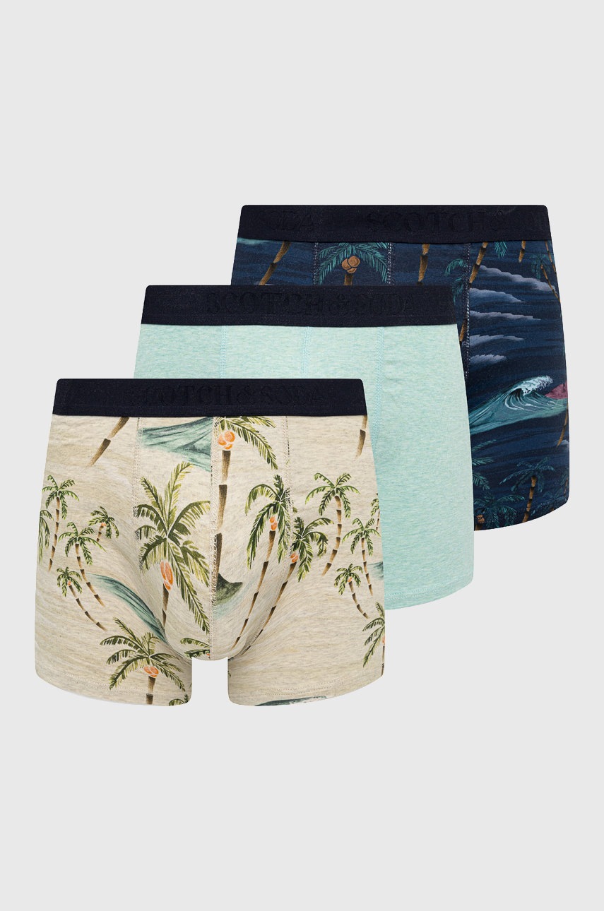 

Боксерки Scotch & Soda (3 чифта) мъжки, Многоцветен
