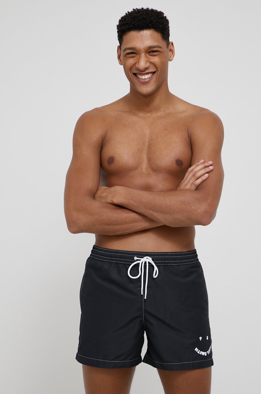 Paul Smith pantaloni scurti de baie culoarea negru Paul Smith pantaloni scurti de baie culoarea negru ANSWEAR