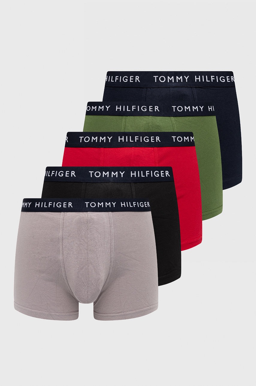 

Боксерки Tommy Hilfiger (5 чифта) мъжки в тъмносиньо, Тъмносин