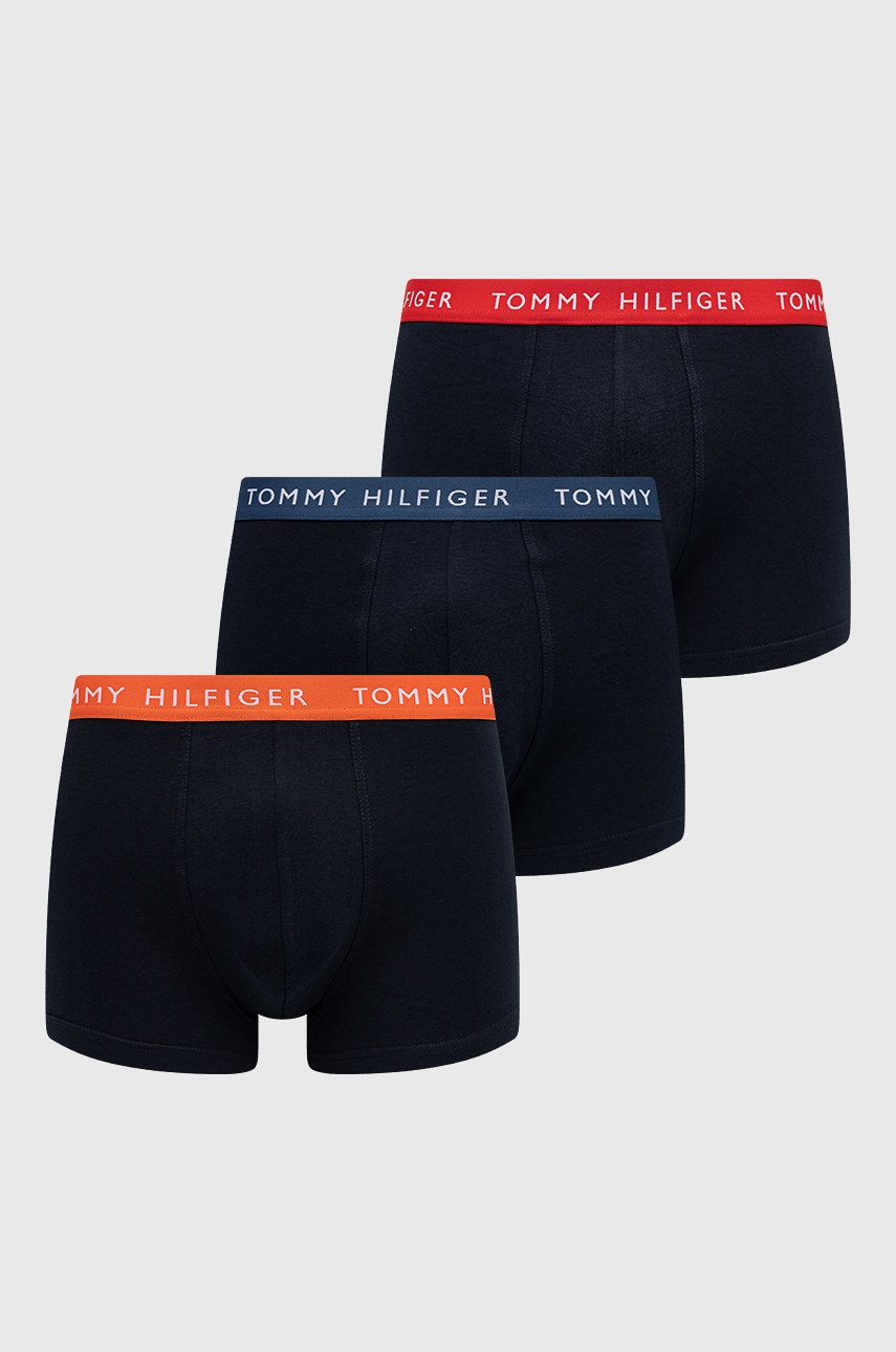 

Боксерки Tommy Hilfiger (3 чифта) мъжки в розово, Тъмносин
