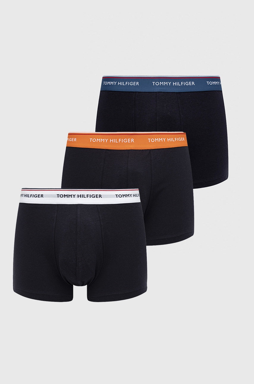 

Боксерки Tommy Hilfiger (3 чифта) мъжки в тъмносиньо, Тъмносин