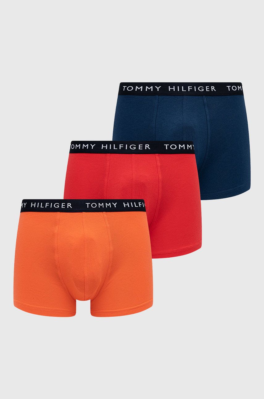 Tommy Hilfiger bokserki (3-pack) męskie kolor pomarańczowy