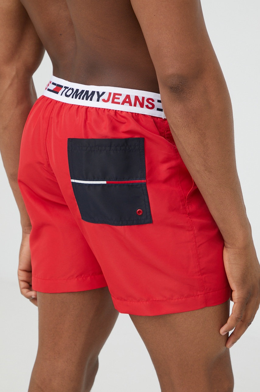 

Купальні шорти Tommy Hilfiger колір червоний