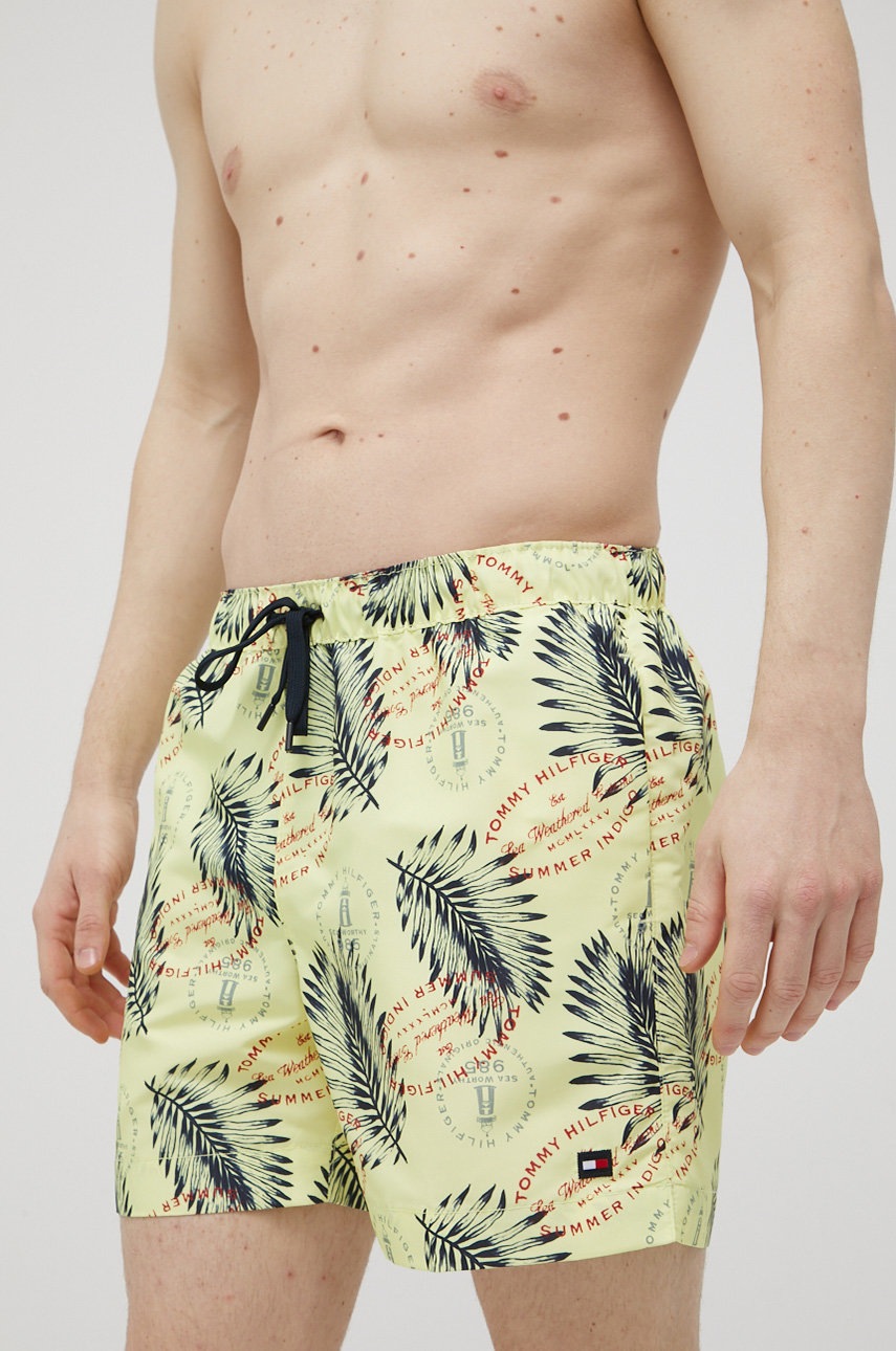 

Плувни шорти Tommy Hilfiger в жълто, Жълт