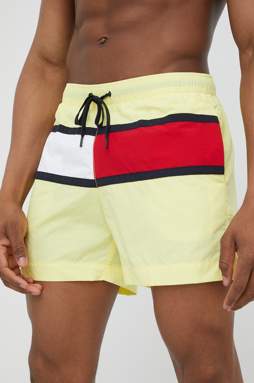 

Купальні шорти Tommy Hilfiger колір жовтий