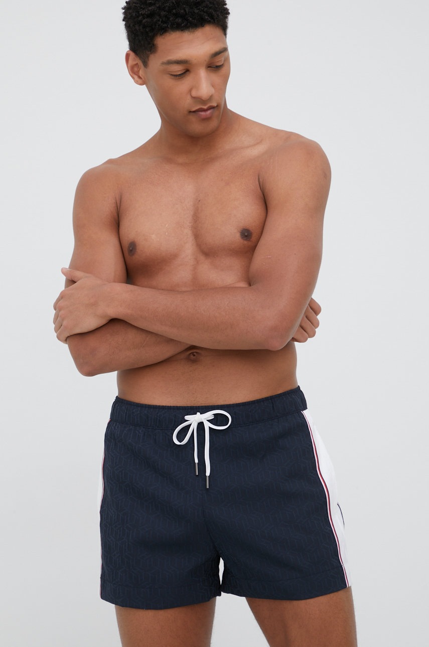

Плувни шорти Tommy Hilfiger в тъмносиньо, Тъмносин
