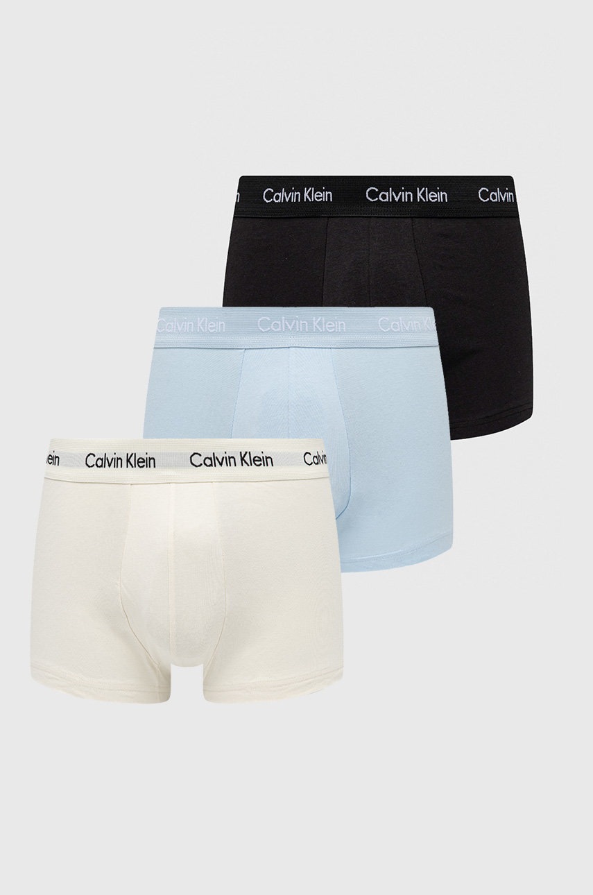 

Боксерки Calvin Klein Underwear (3 чифта) мъжки в бяло, Бял