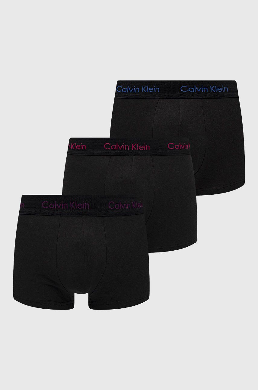 Značka Calvin Klein Underwear - Boxerky Calvin Klein Underwear (3-pak) pánske, čierna farba