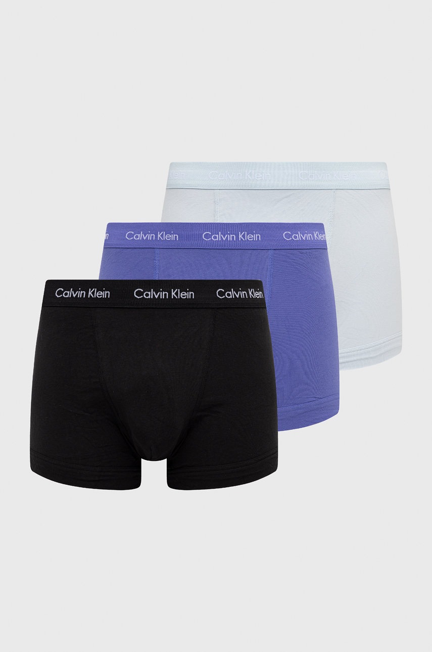 

Боксерки Calvin Klein Underwear (3 чифта) мъжки, Син
