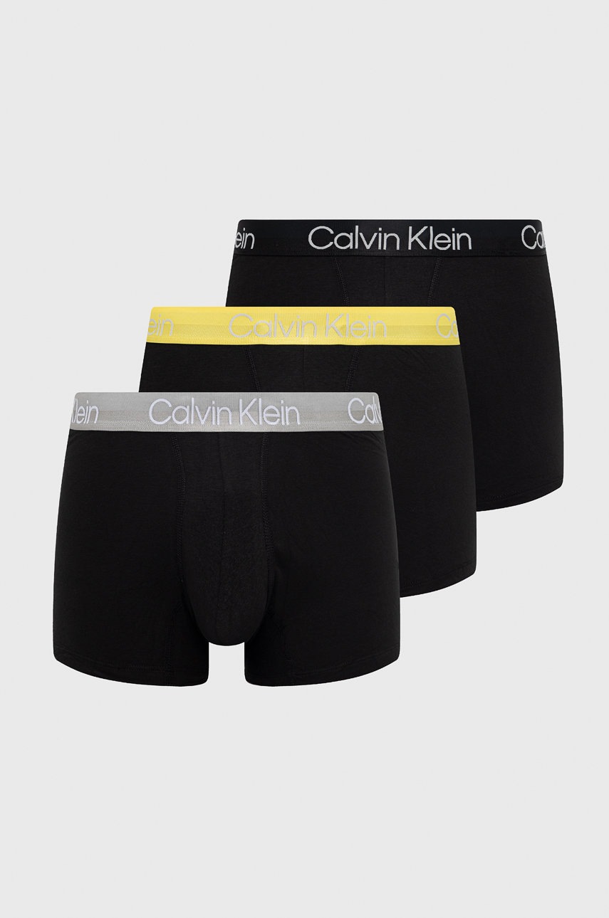 

Боксерки Calvin Klein Underwear (3-pack) в черно, Черен