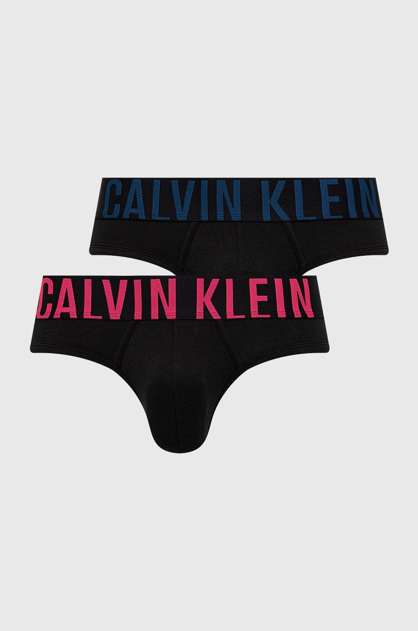 Calvin Klein Underwear slipy (2-pack) męskie kolor czarny