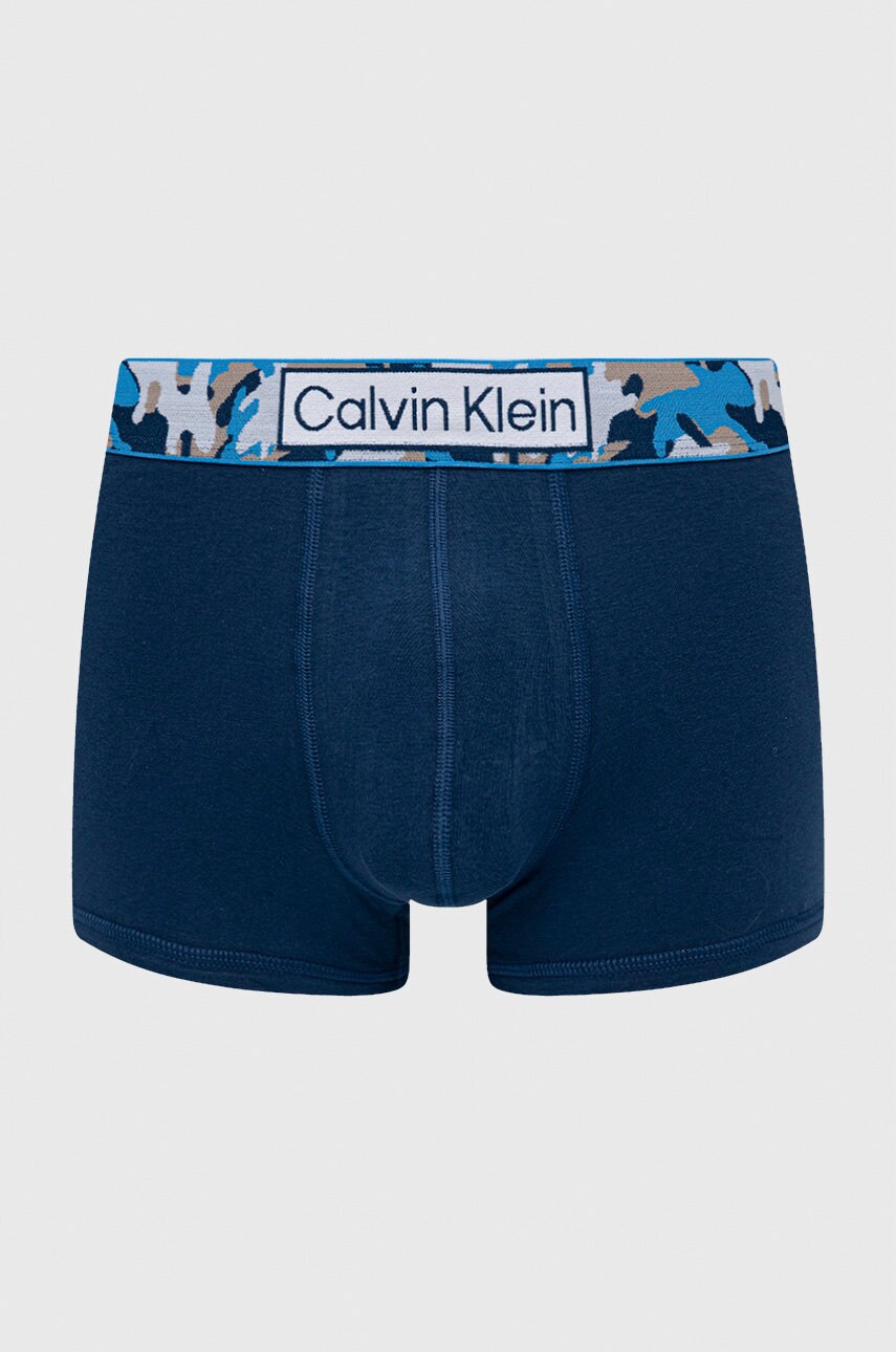 

Боксерки Calvin Klein Underwear мъжко в тъмносиньо, Тъмносин