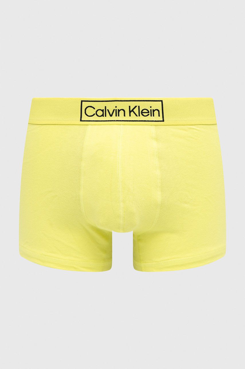 Calvin Klein Underwear bokserki męskie kolor żółty
