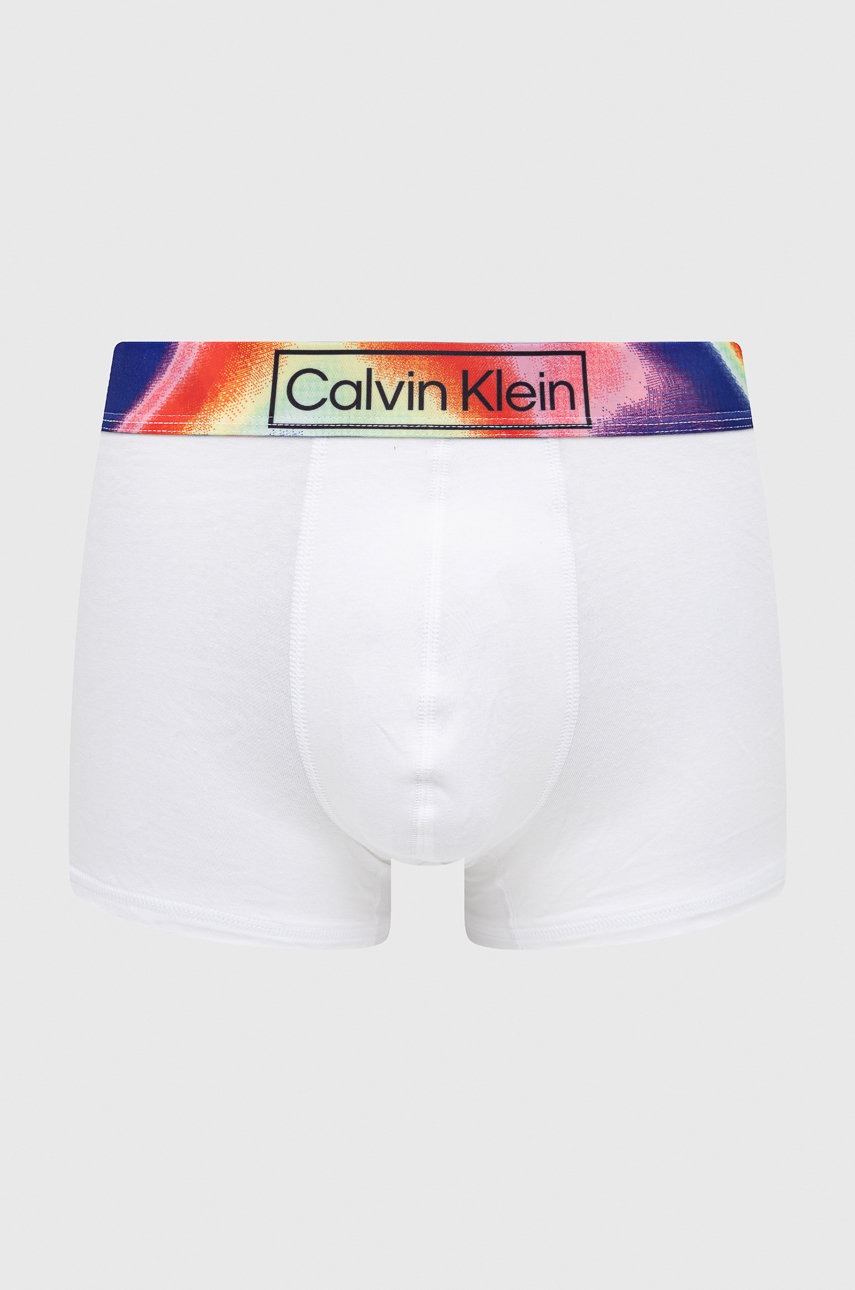 

Боксерки Calvin Klein Underwear мъжко в бяло, Бял