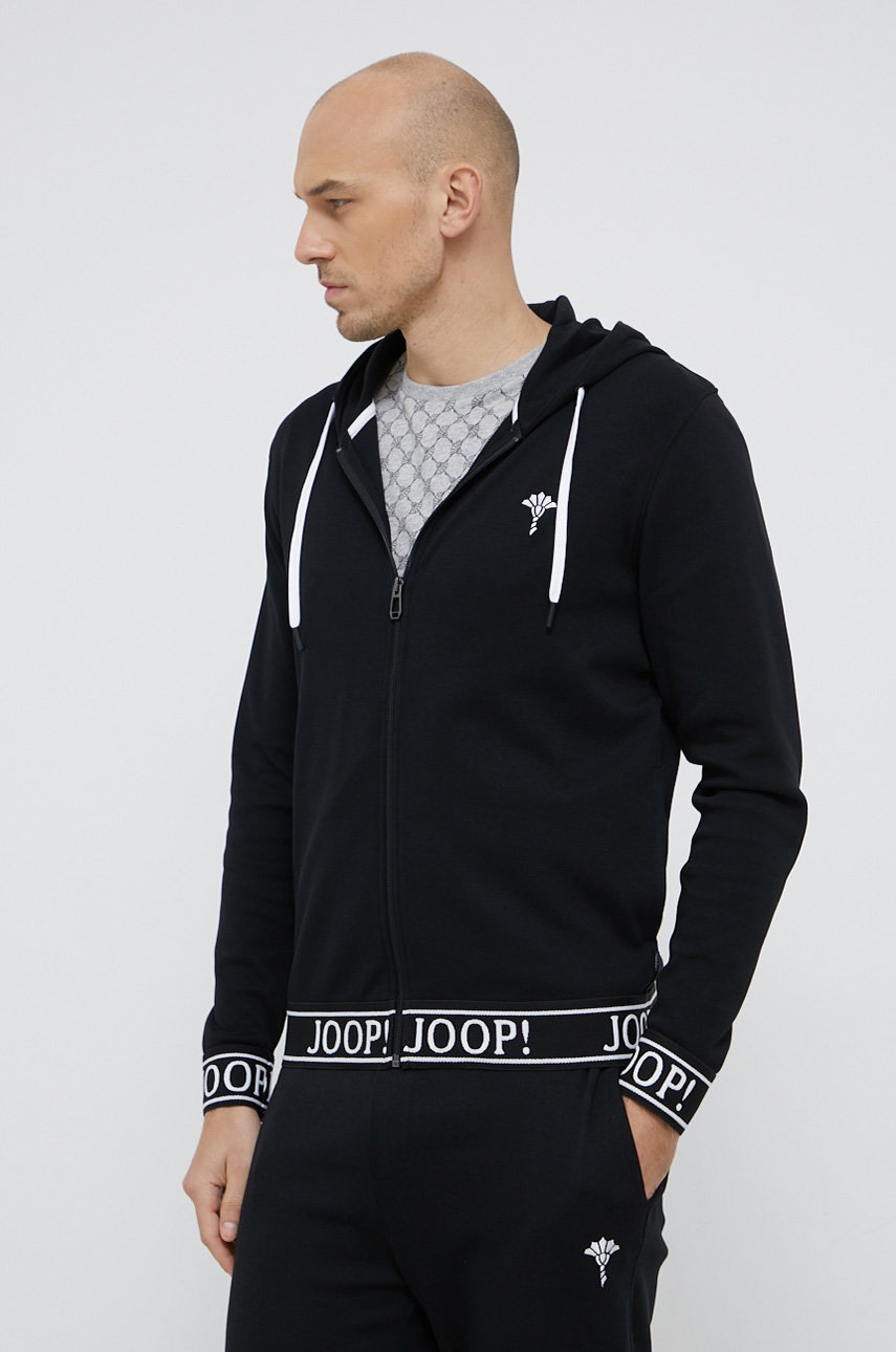 

Суичър Joop! мъжко в черно с изчистен дизайн, Черен