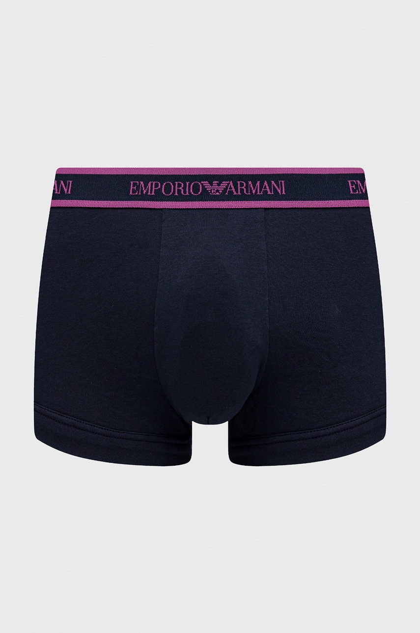 

Боксери Emporio Armani Underwear (3-pack) чоловічі колір синій