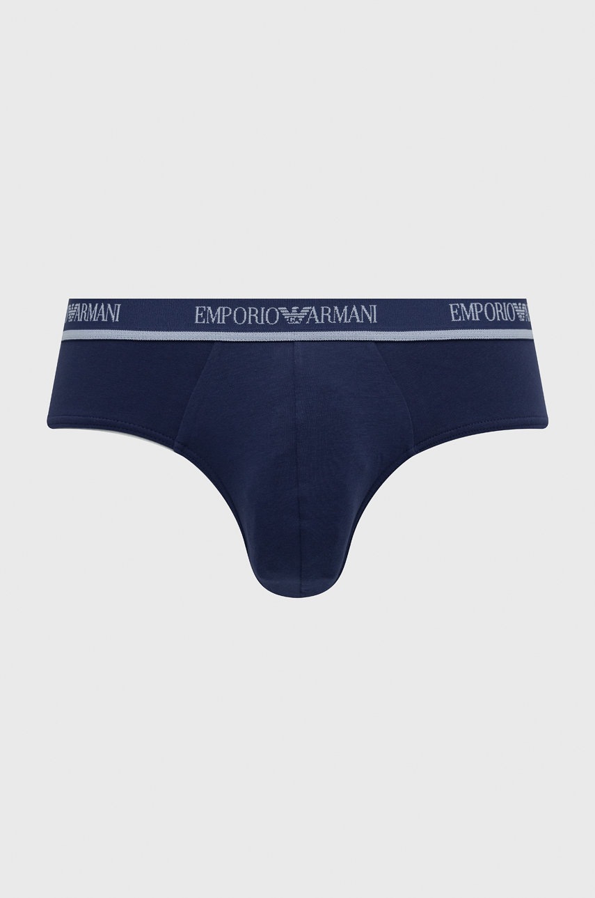 

Слипы Emporio Armani Underwear (2-pack) мужское цвет синий