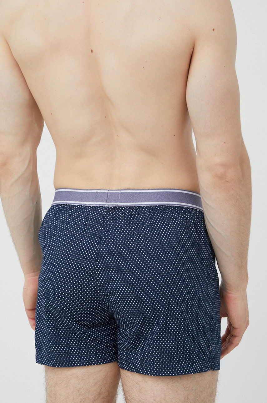 

Хлопковые боксёры Emporio Armani Underwear цвет синий