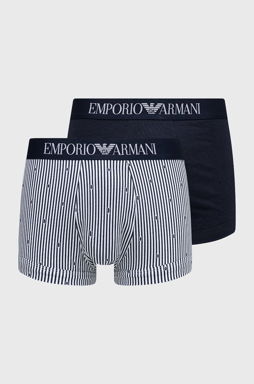 Emporio Armani Underwear boxeri barbati, culoarea albastru marin 2023 ❤️ Pret Super answear imagine noua 2022
