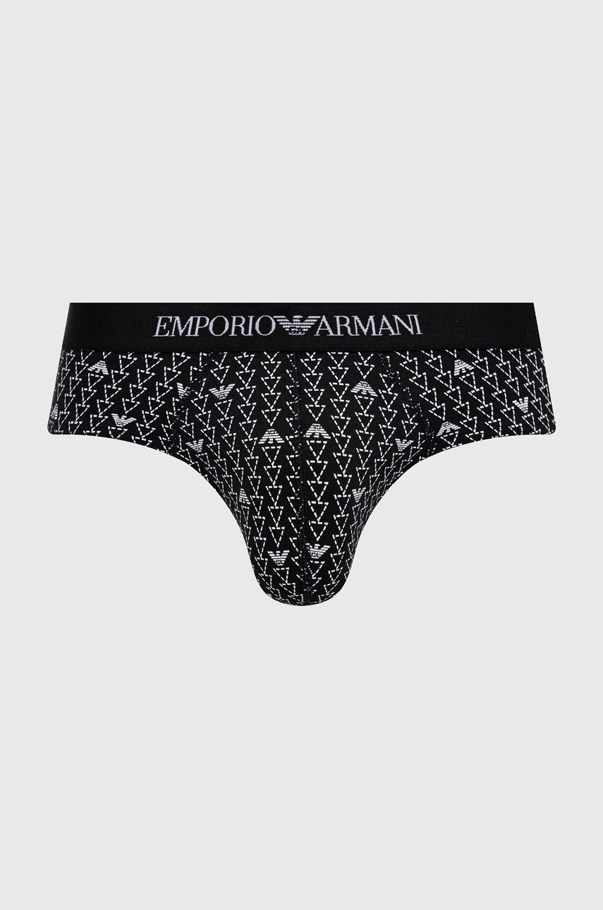 

Хлопковые слипы Emporio Armani Underwear цвет чёрный
