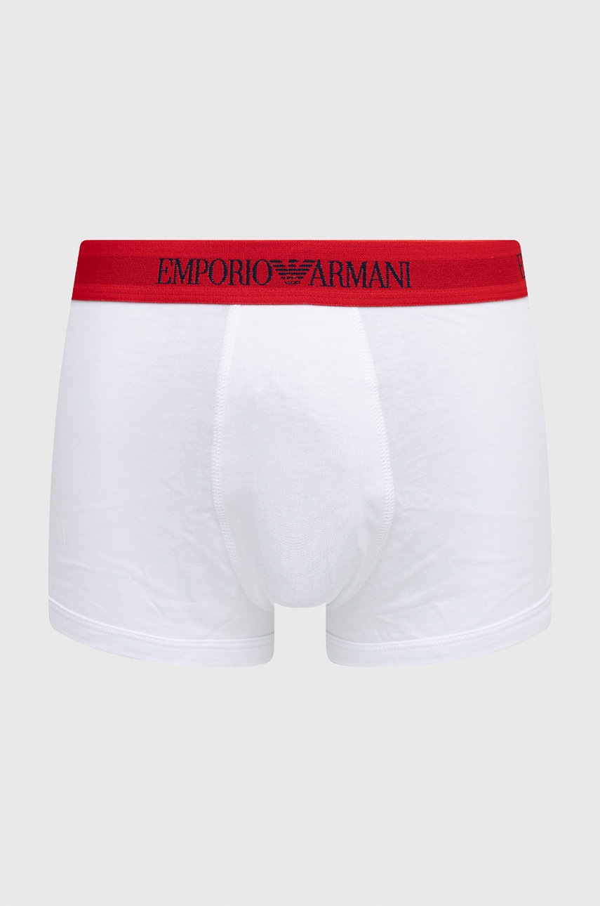 

Бавовняні боксери Emporio Armani Underwear колір білий