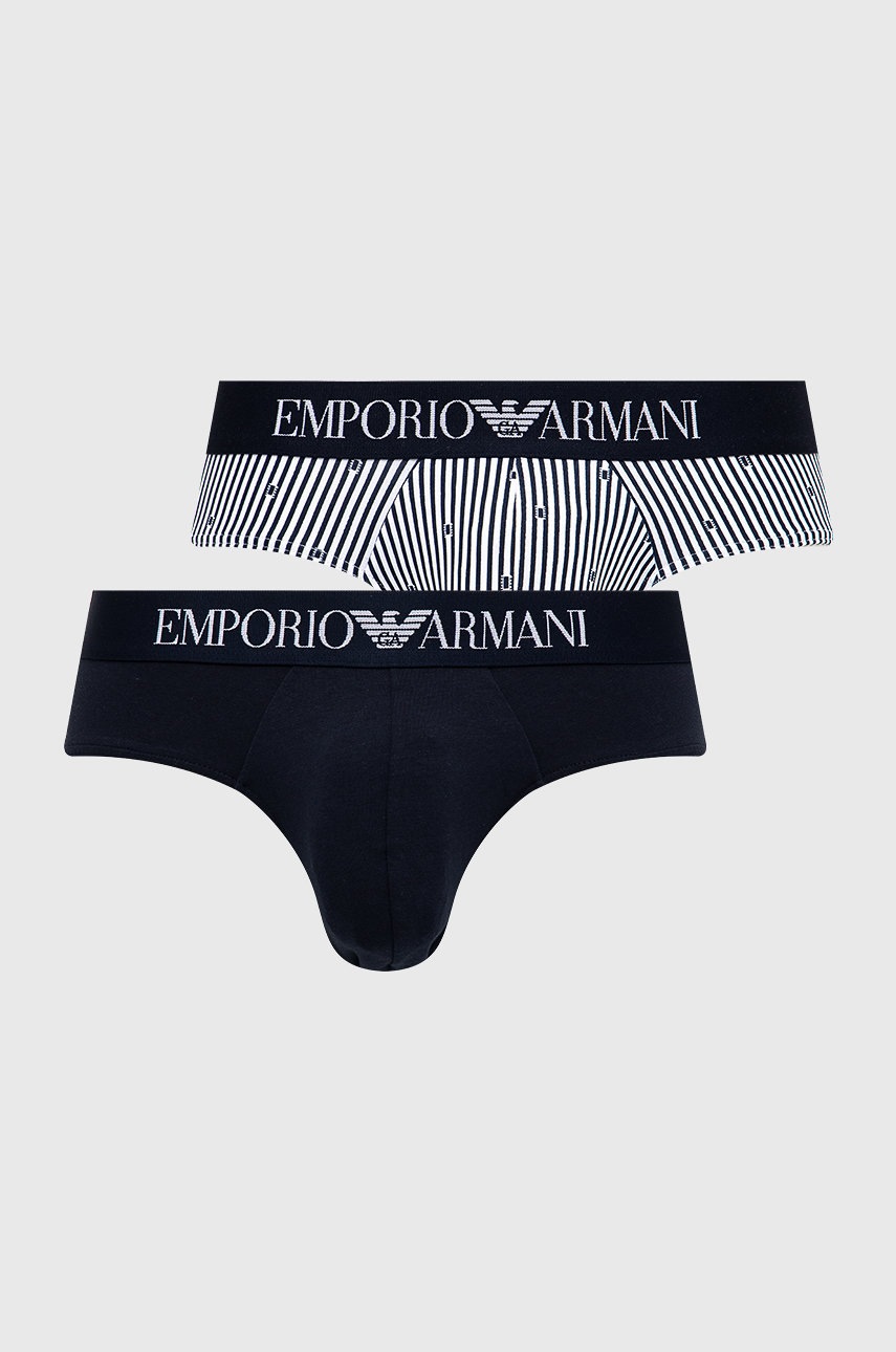 

Слипове Emporio Armani Underwear в тъмносиньо, Тъмносин
