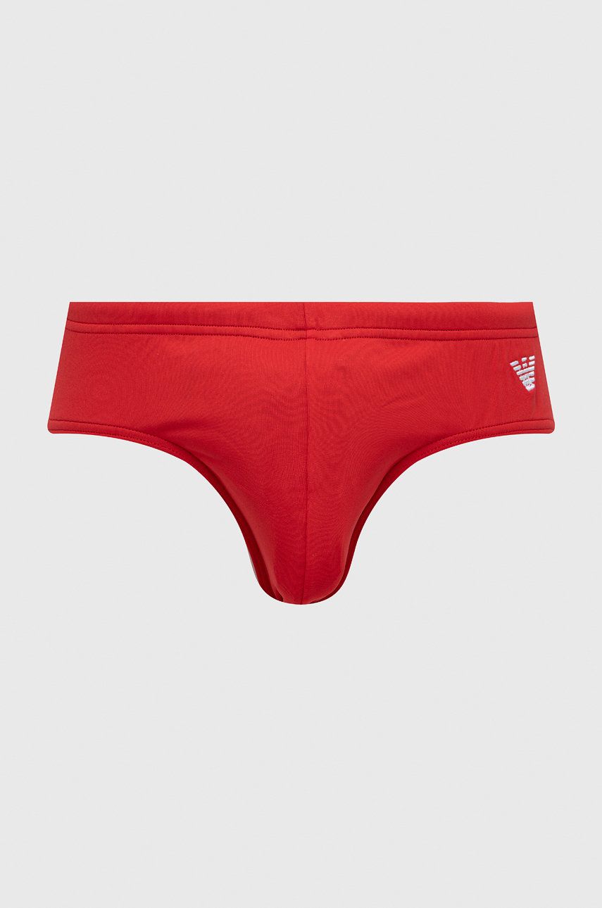 Emporio Armani Underwear costum de baie culoarea rosu answear.ro