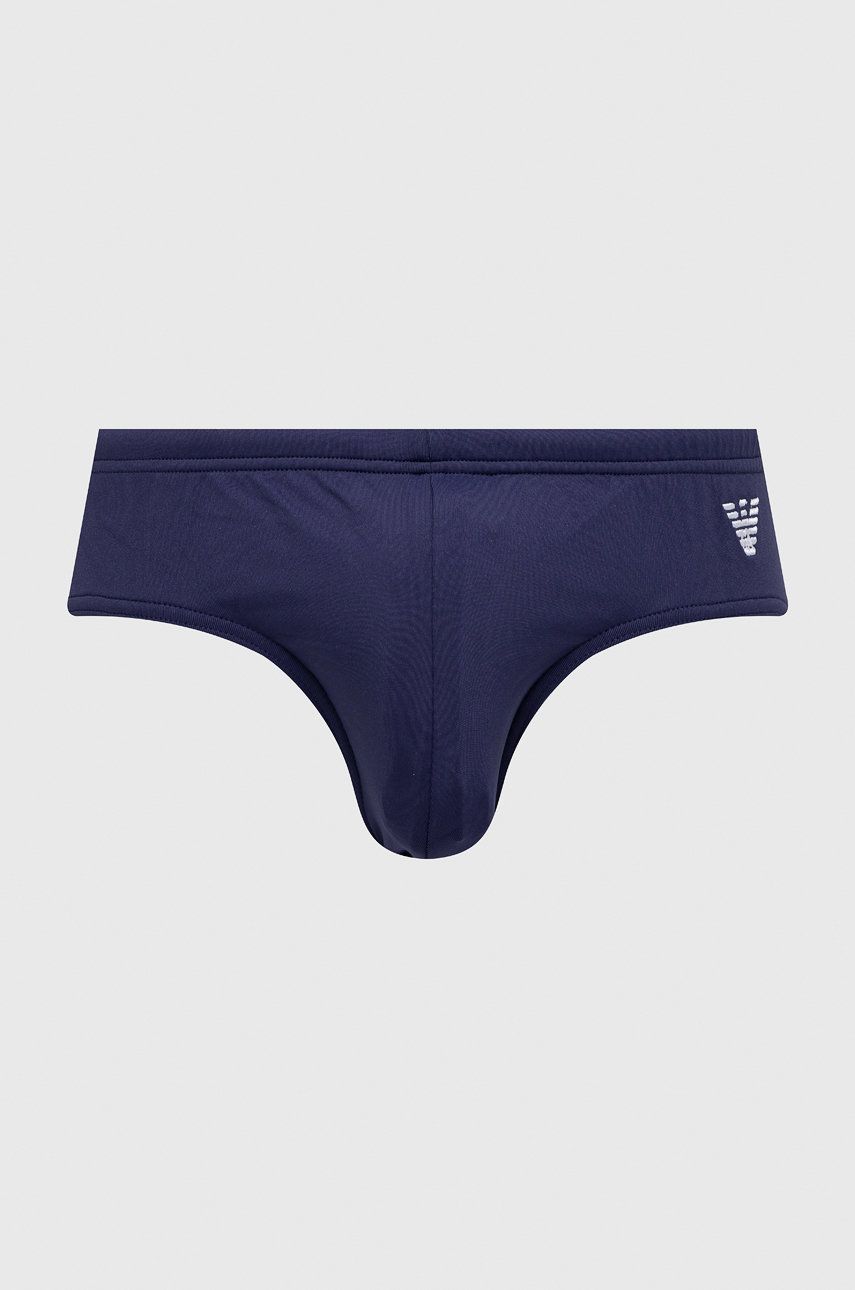 Emporio Armani Underwear costum de baie culoarea albastru marin albastru imagine noua
