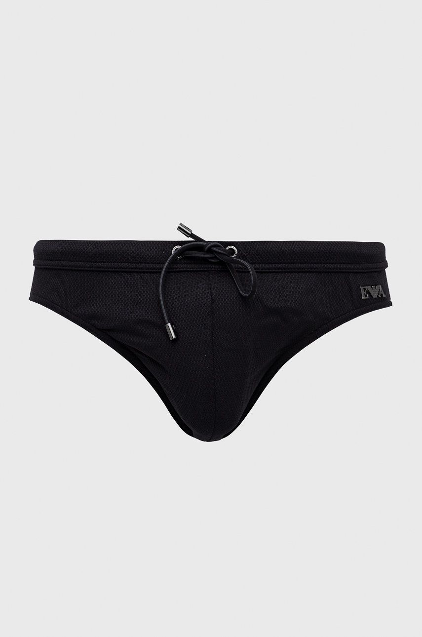 Emporio Armani Underwear costum de baie culoarea negru answear.ro