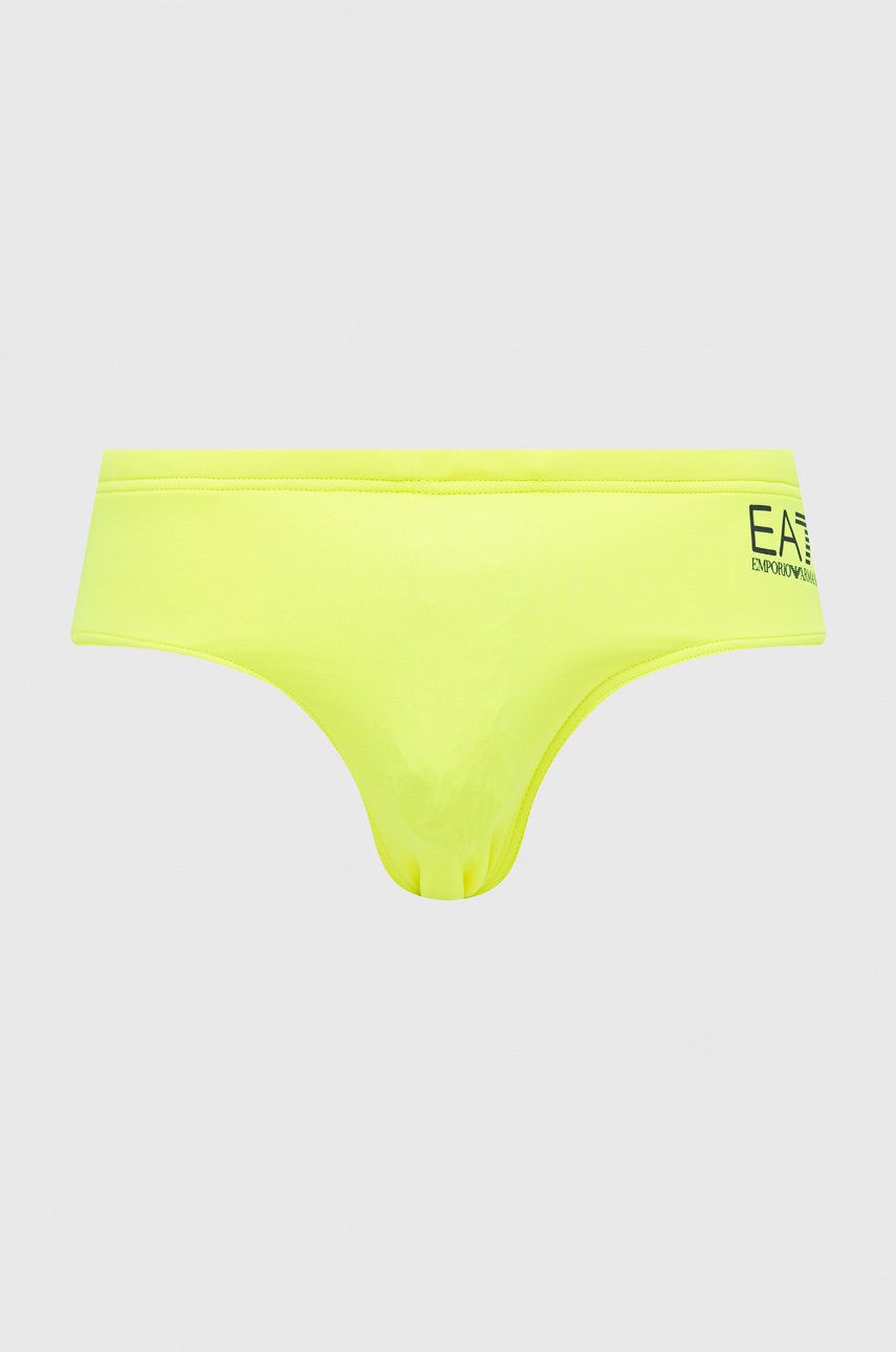 EA7 Emporio Armani costum de baie culoarea galben Bărbaţi 2023-03-21