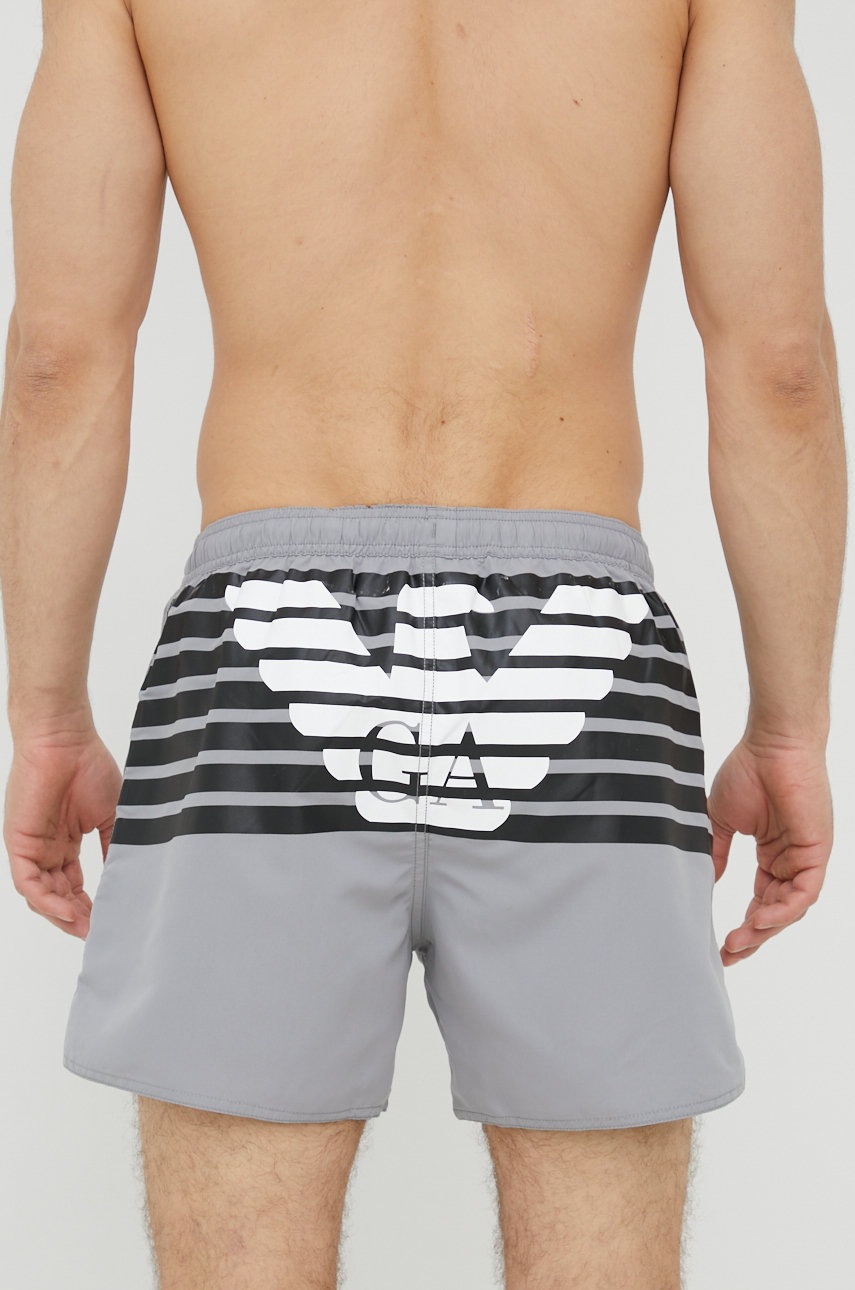 

Купальные шорты EA7 Emporio Armani цвет серый