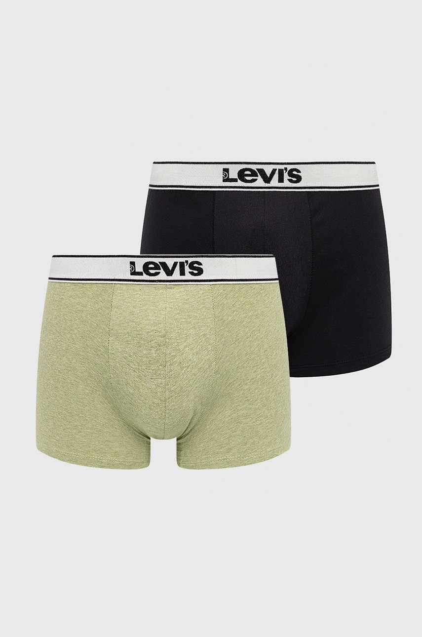 

Боксерки Levi' мъжки в зелено, Зелен