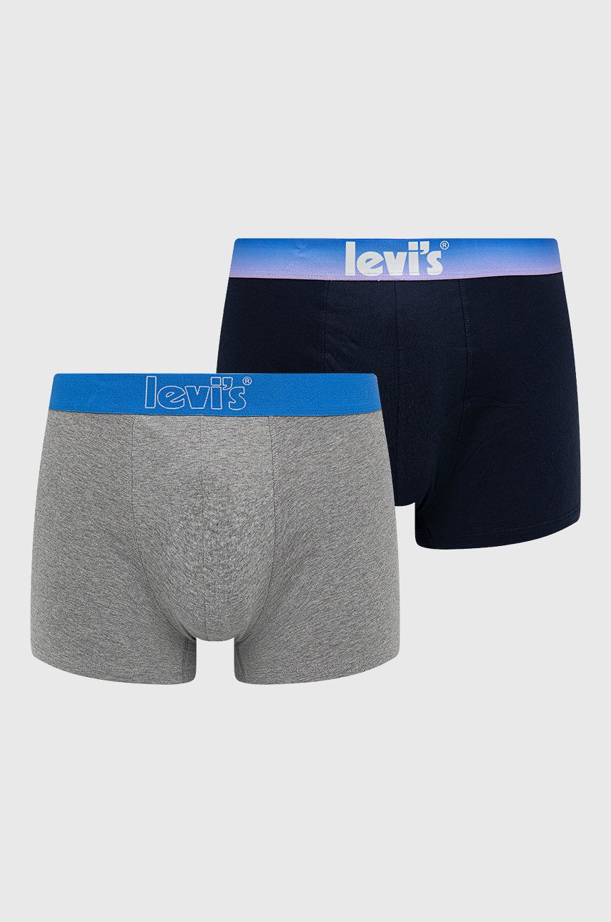 Levi’s boxeri barbati, culoarea albastru marin answear.ro imagine noua