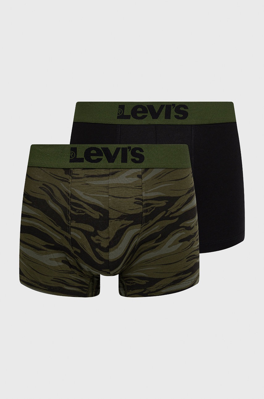 

Боксерки Levi' мъжки в зелено, Зелен