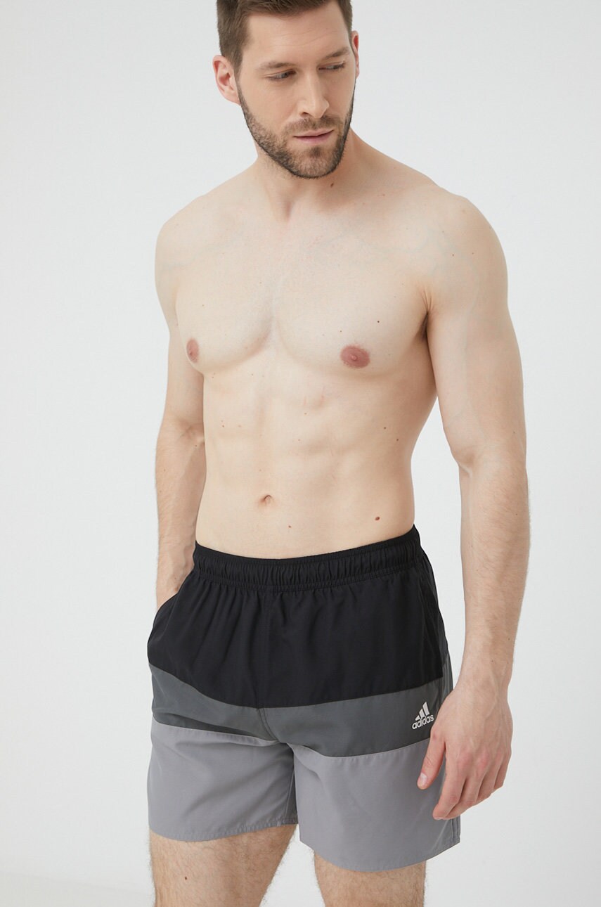 Adidas performance pantaloni scurti de baie gm2219 culoarea gri